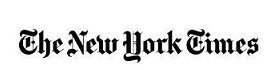 A new york times logo is shown.